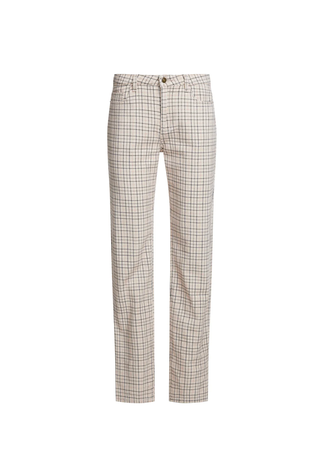 ALABAMA JEANS - ALMOND PLAID - Image 2