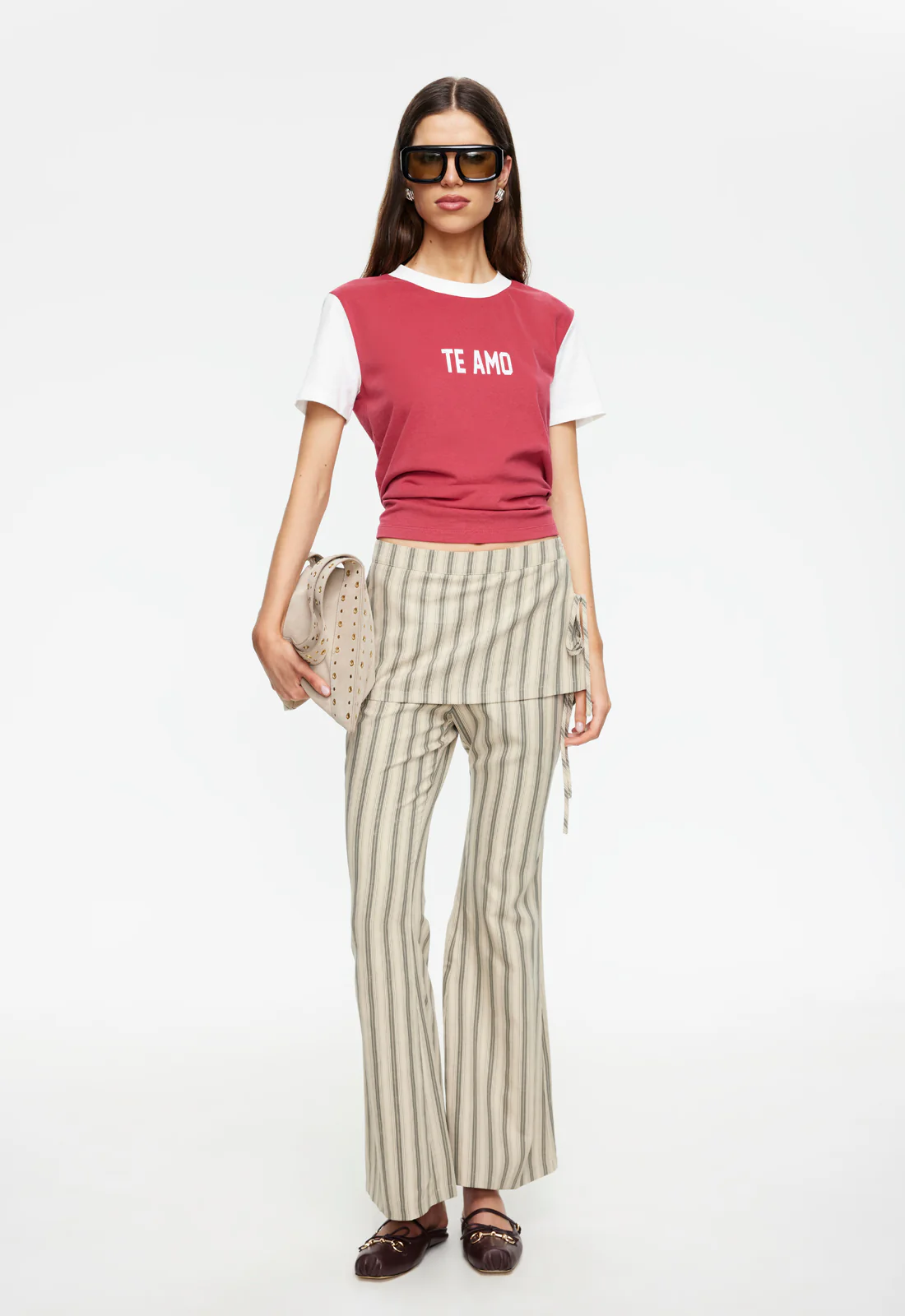ALPINE PANT - BEIGE STRIPE - Image 2