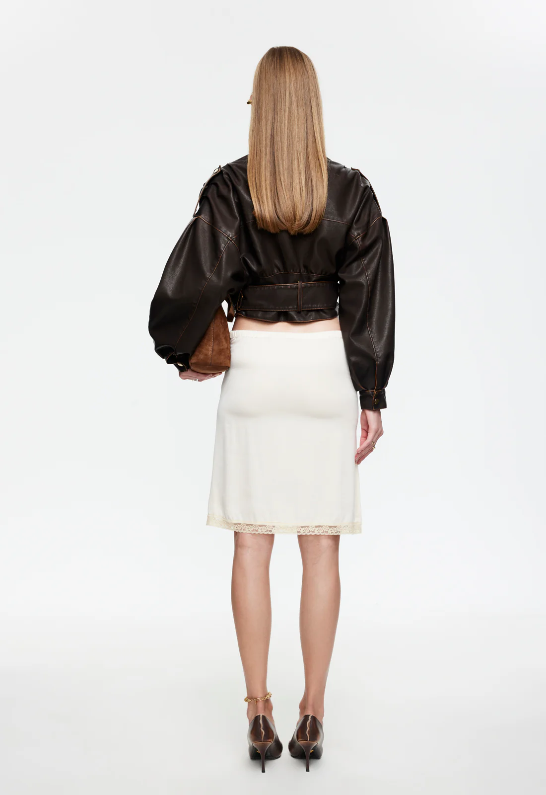BELLA MIDI SKIRT - BUTTER - Image 5