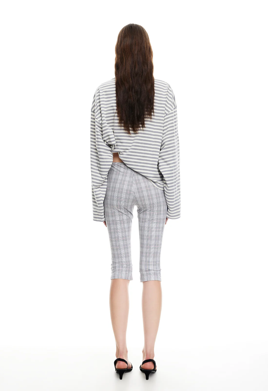 BLOOM LONG SLEEVE - ASH STRIPE - Image 5