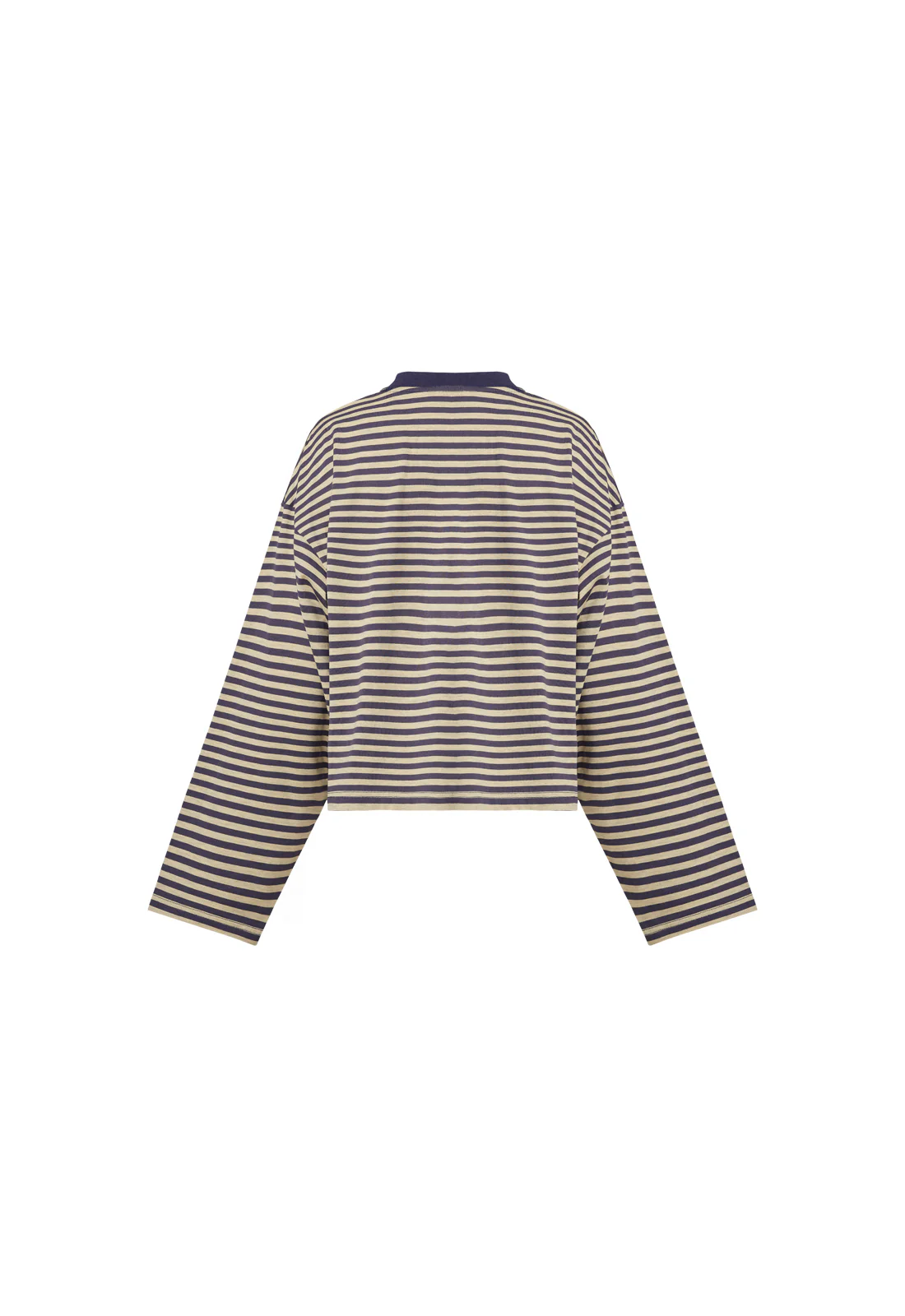 BLOOM LONG SLEEVE - BEIGE STRIPE - Image 6