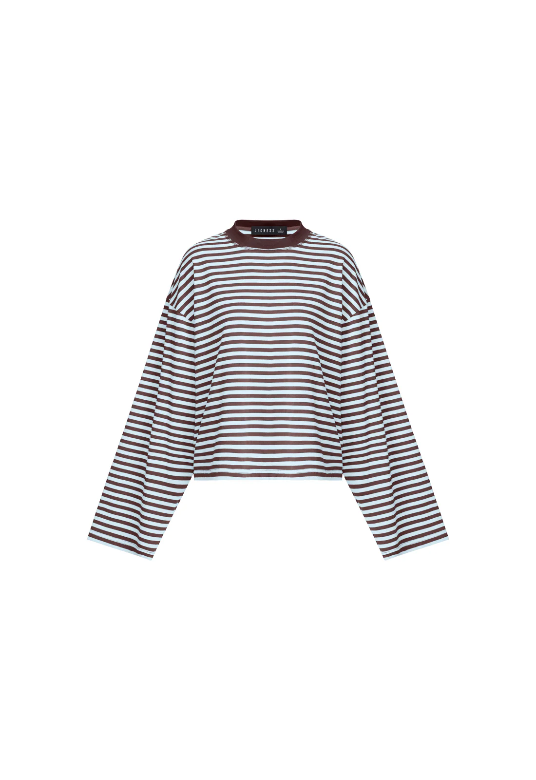 BLOOM LONG SLEEVE - CHOCOLATE SEA STRIPE - Image 6