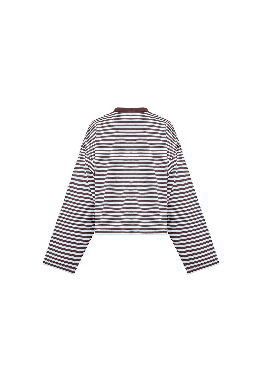 BLOOM LONG SLEEVE - CHOCOLATE SEA STRIPE - Image 7