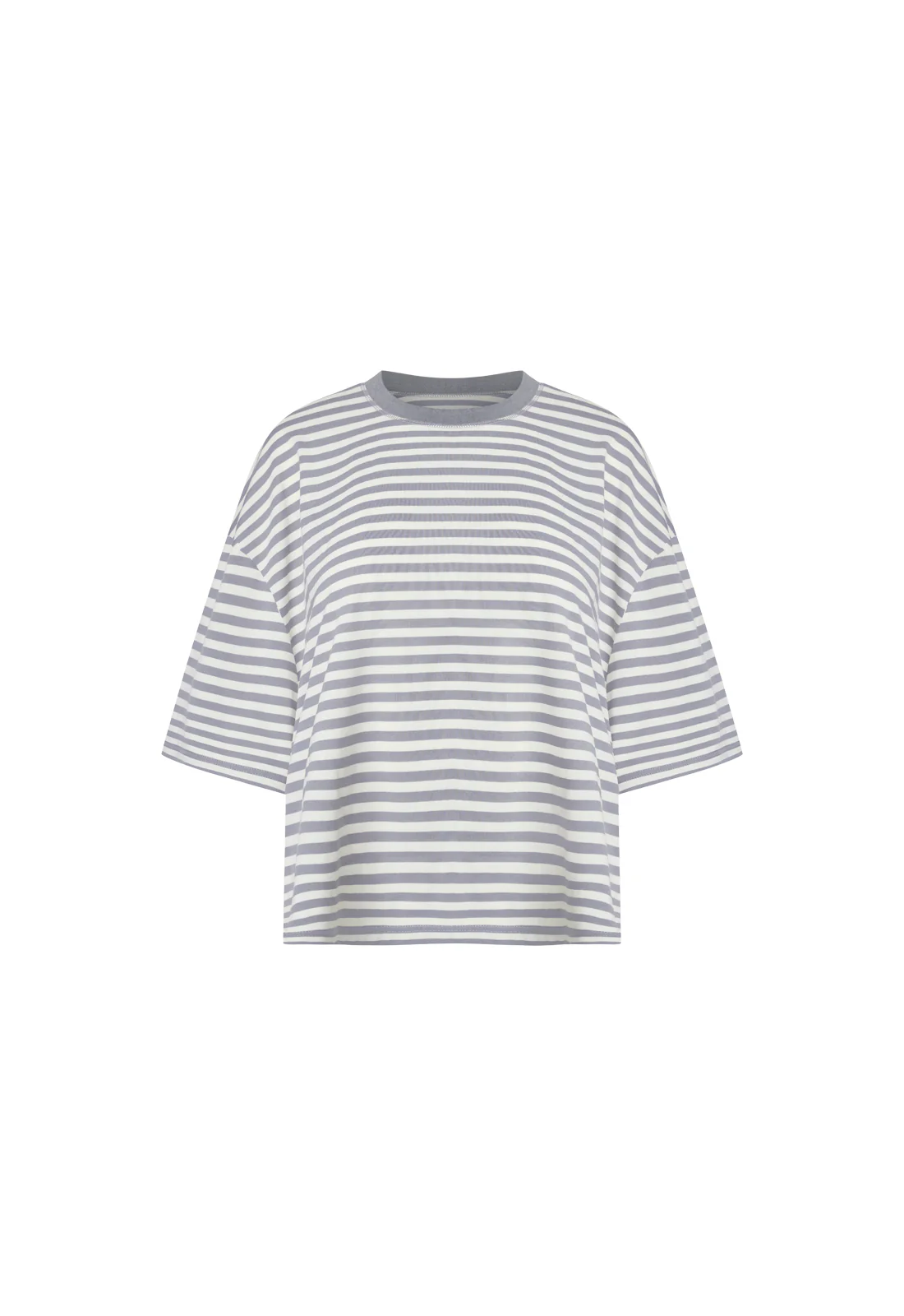 BLOOM SHORT SLEEVE - ASH STRIPE - Image 8