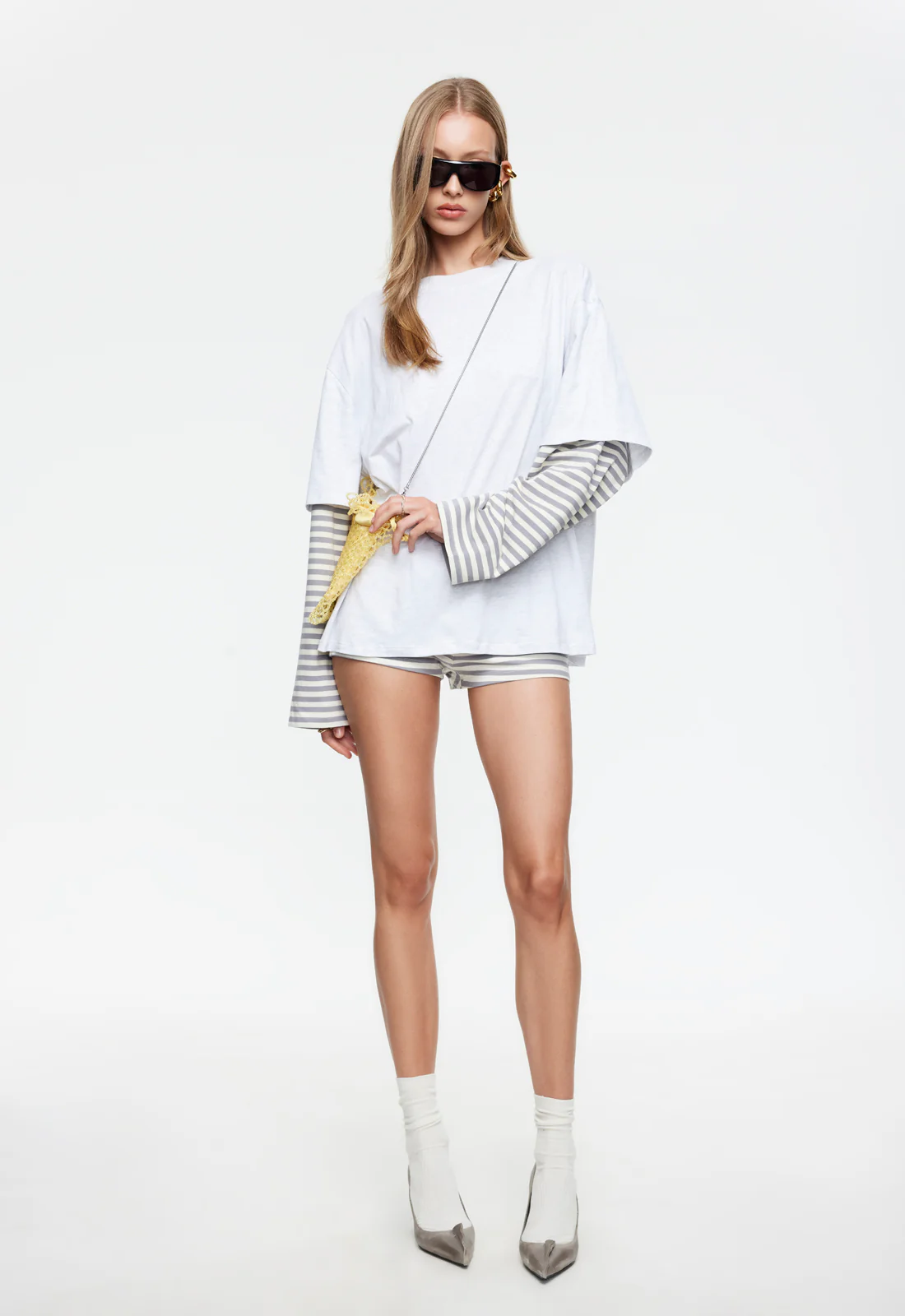 BOTTEGA SHIRT - ASH STRIPE - Image 3