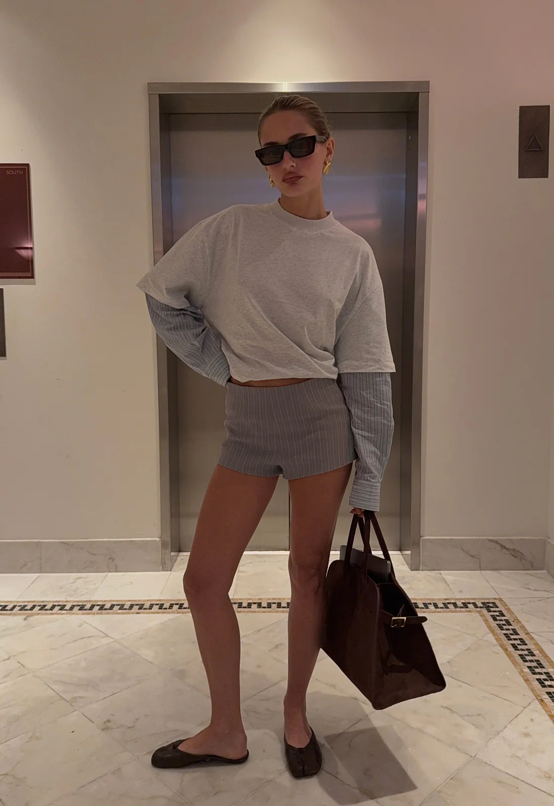 BOTTEGA SHIRT - GREY - Image 2