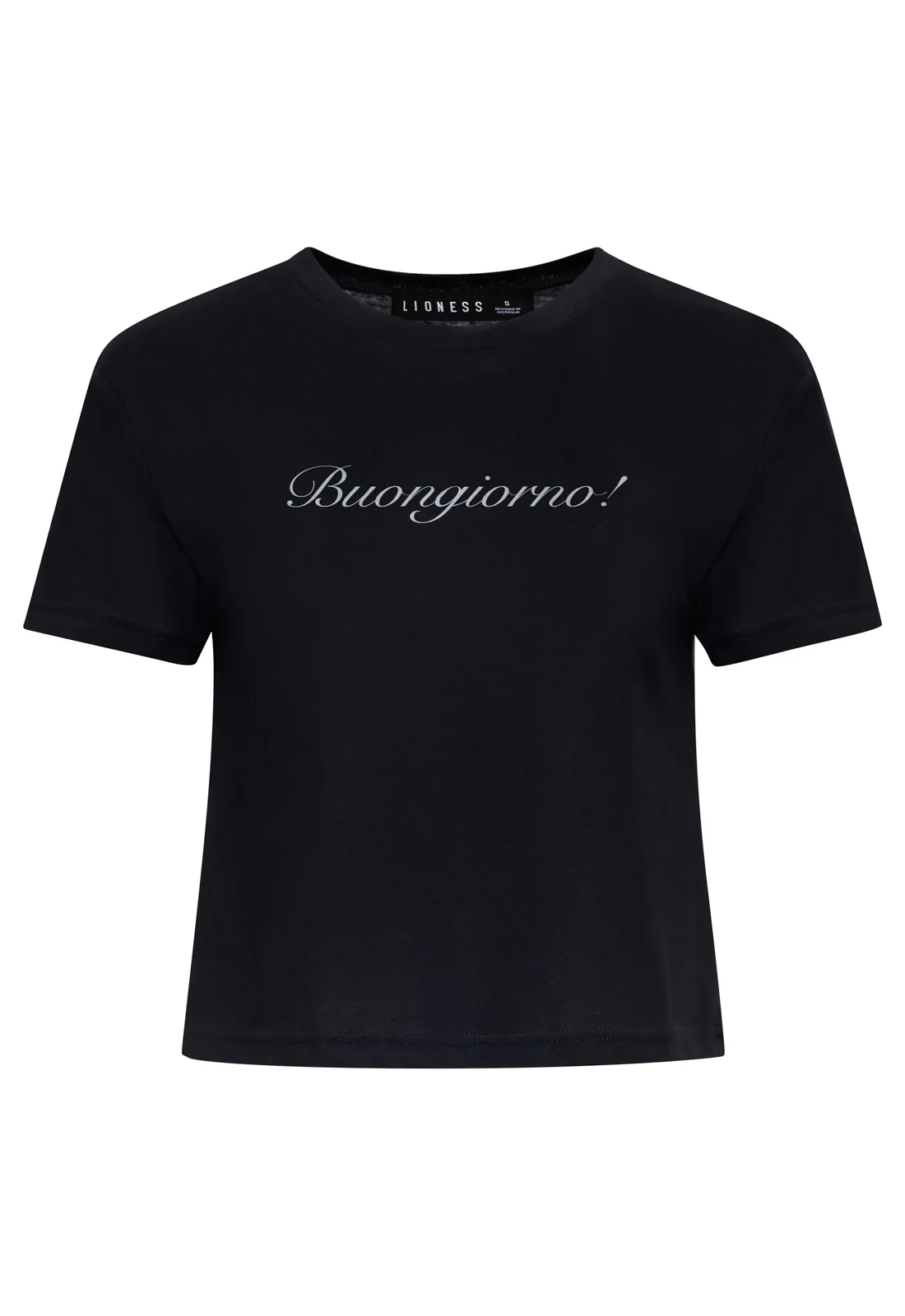 BUONGIORNO BABY TEE - NOIR - Image 5