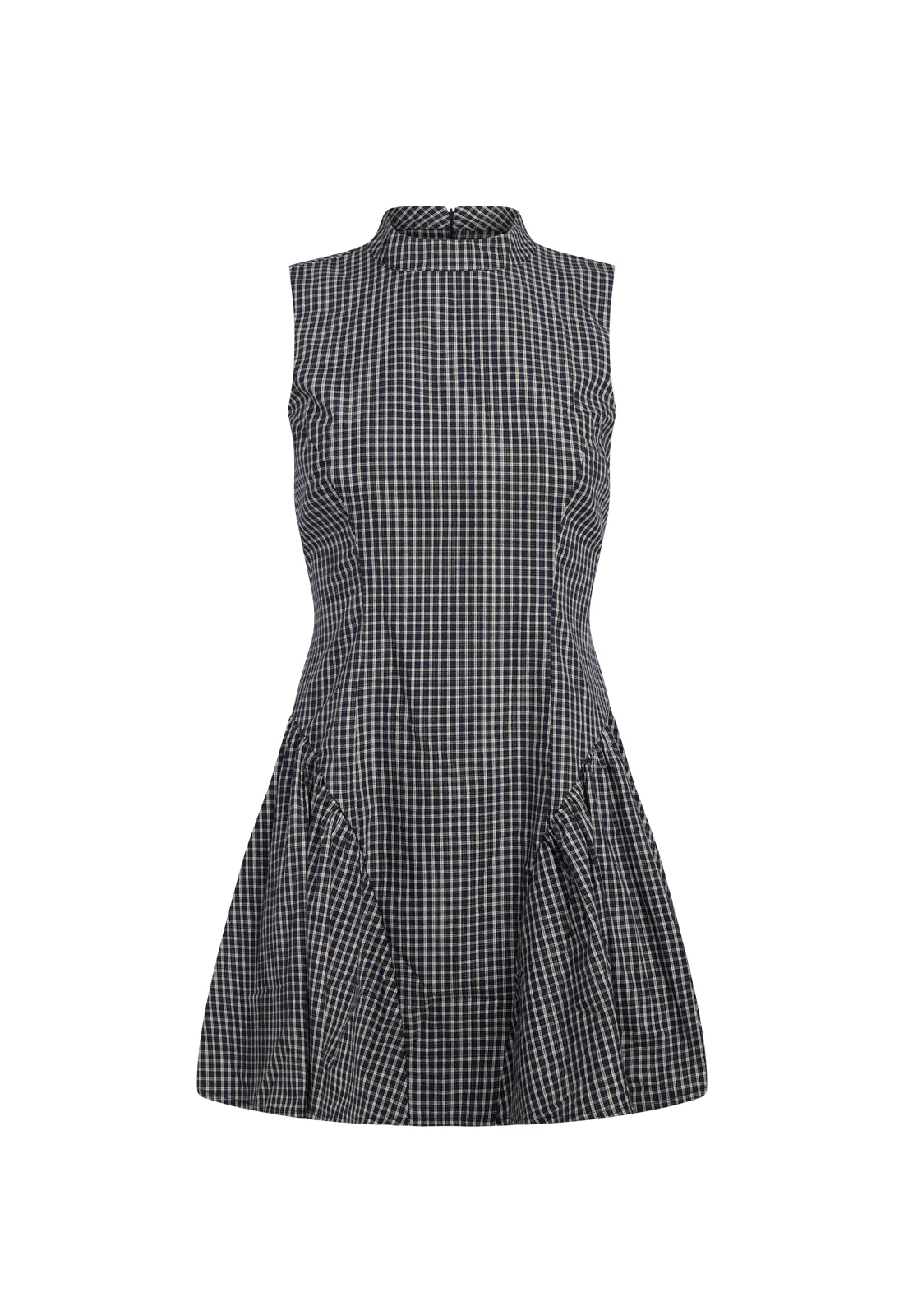 CHELSEA MINI DRESS - NOIR CHECK - Image 6