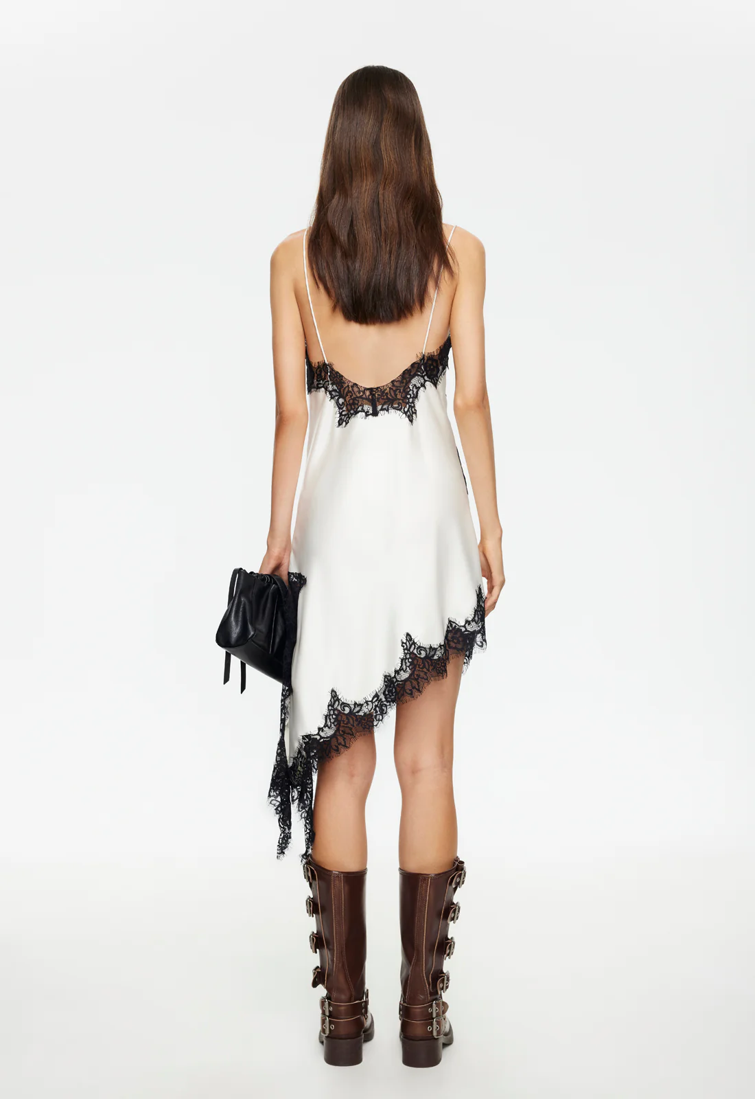 EMERGING MIDI DRESS - PORCELAIN - Image 4