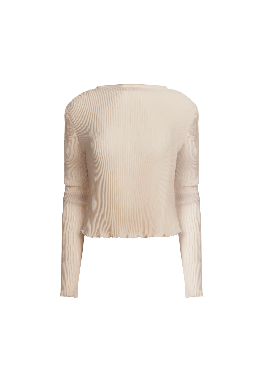 FORD LONG SLEEVE TOP - BEIGE - Image 2