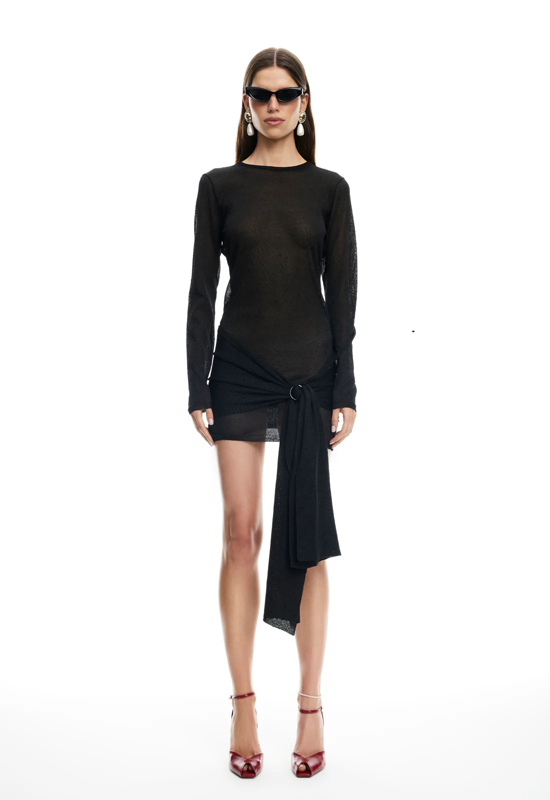 FORD MINI DRESS - OBSIDIAN - Image 3