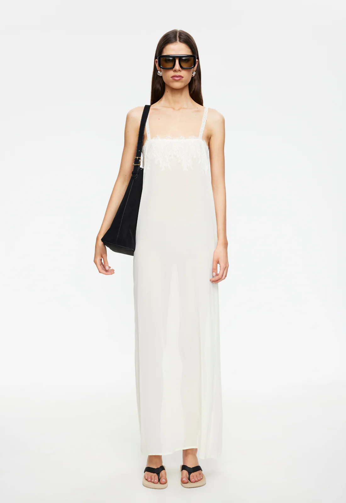 GLACIAL MAXI DRESS - BUTTER - Image 3