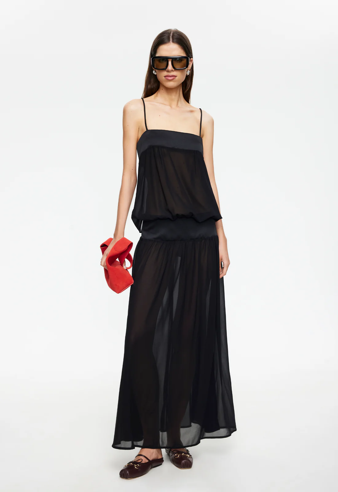 GRACIA MAXI DRESS - NOIR - Image 2