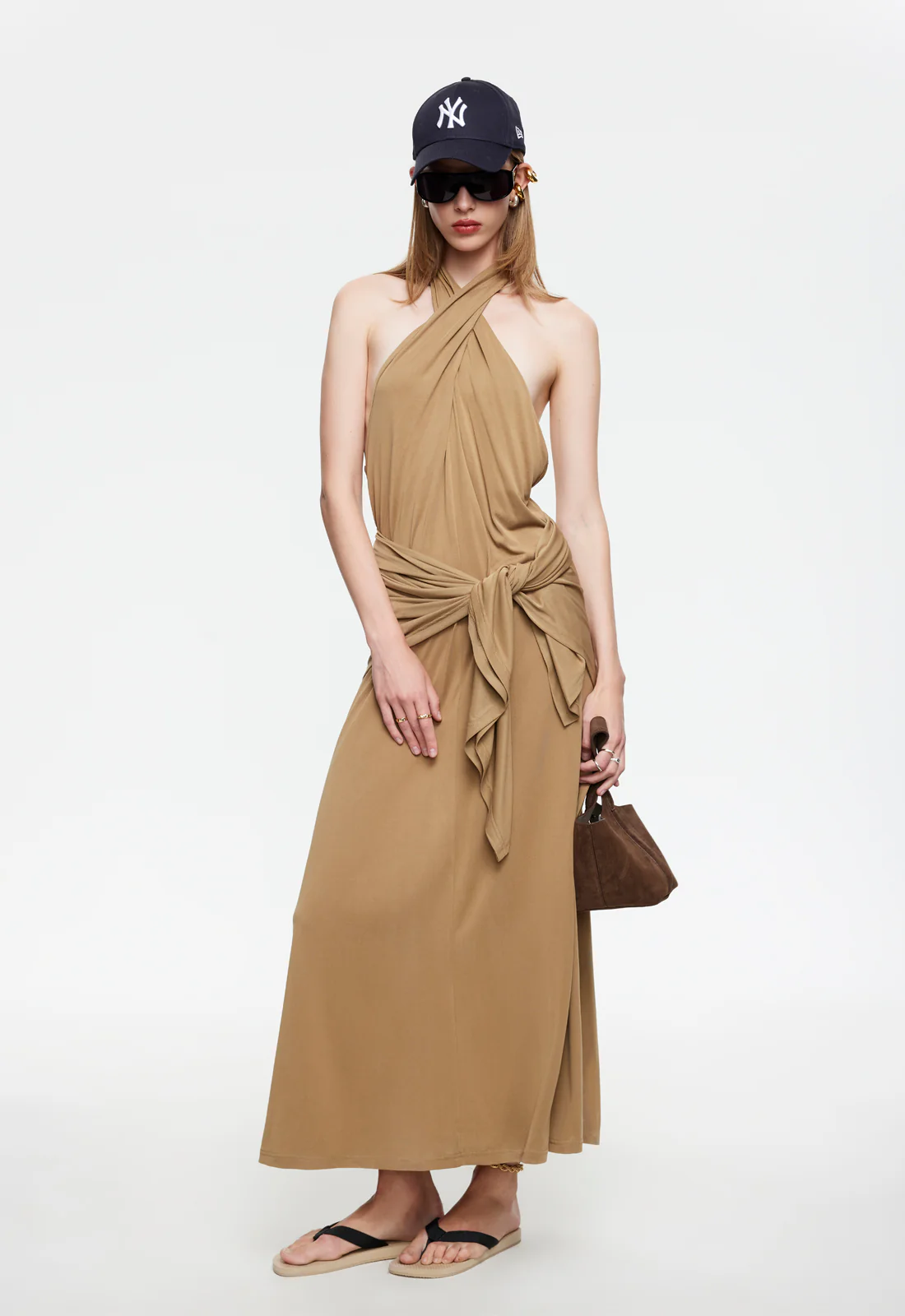 HEAVENLY MAXI DRESS - TOPAZ