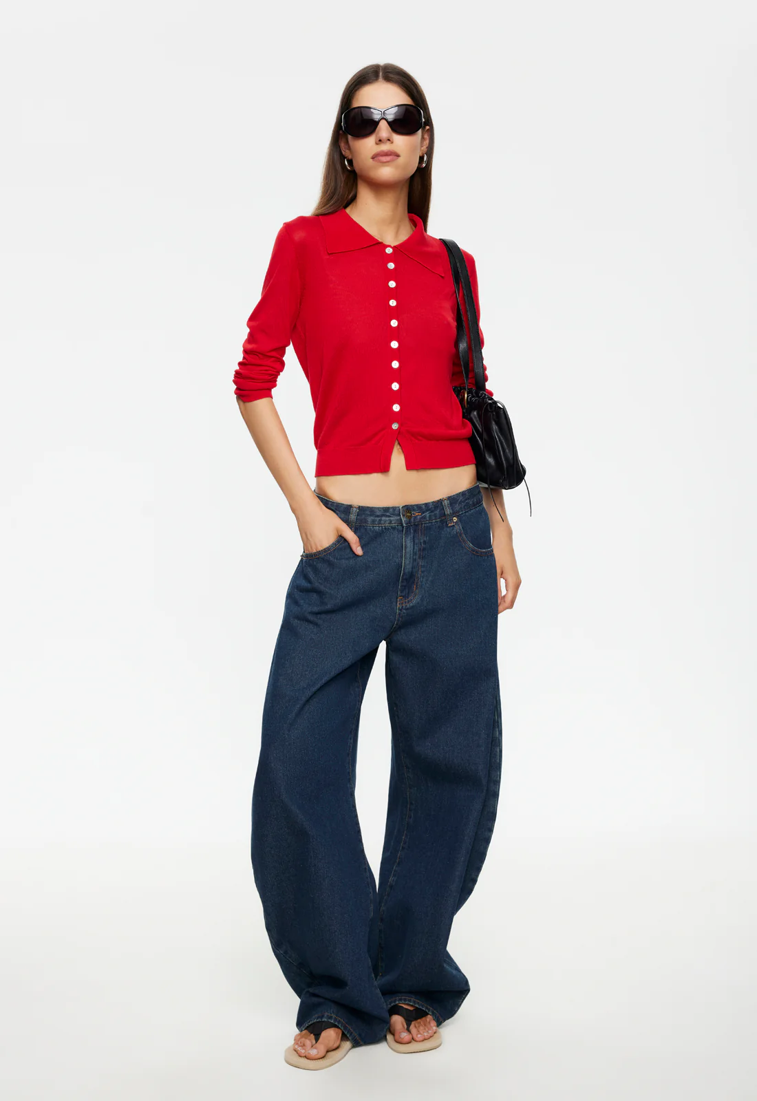 HORSESHOE JEAN - DARK DENIM - Image 2