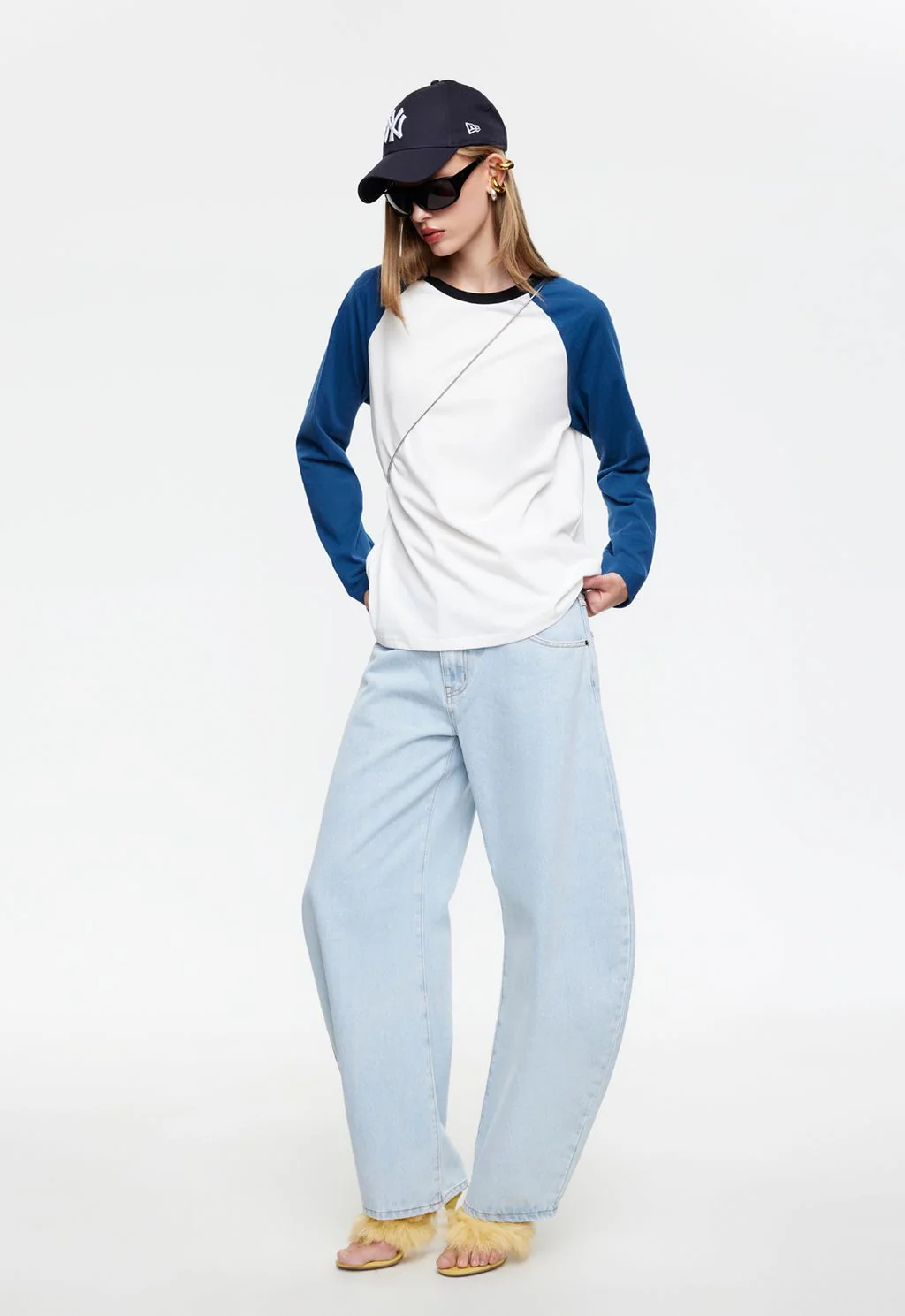 HORSESHOE JEAN - LIGHT DENIM - Image 3