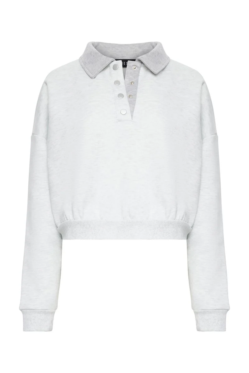 HOUSEWIFE JERSEY - HEATHER GREY - Image 5