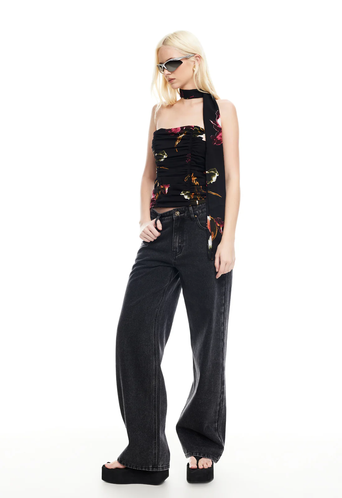 ISLAND BODICE - ONYX FLORAL - Image 3