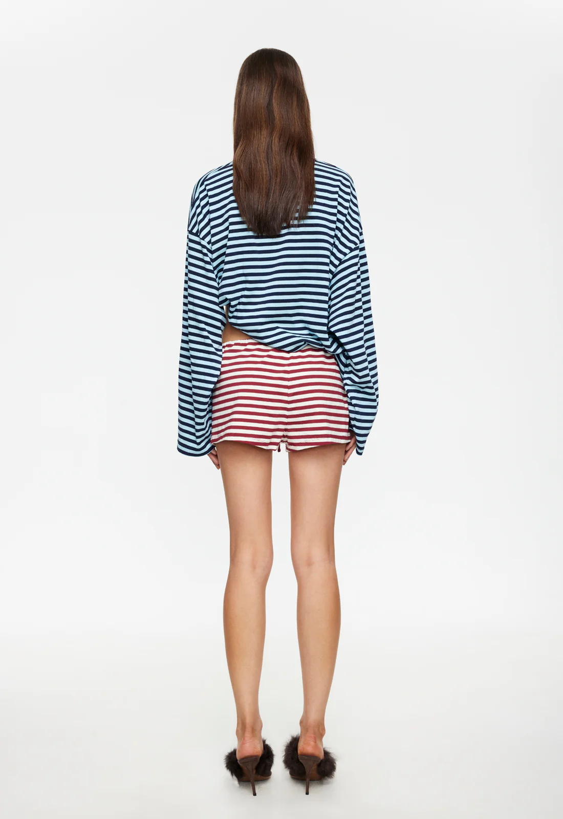 KOURT BLOOMERS - WINE STRIPE - Image 4