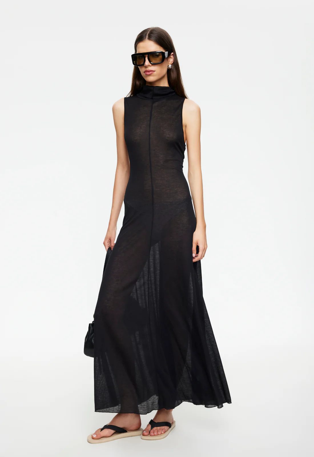 LAST LIGHT MAXI DRESS - ONYX