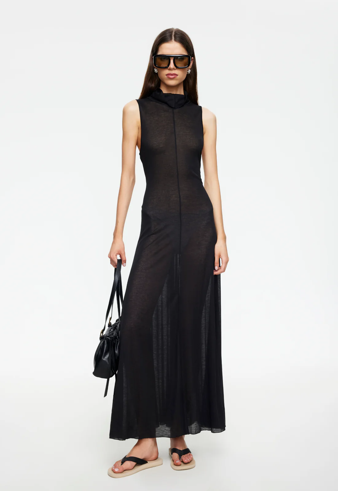 LAST LIGHT MAXI DRESS - ONYX - Image 2