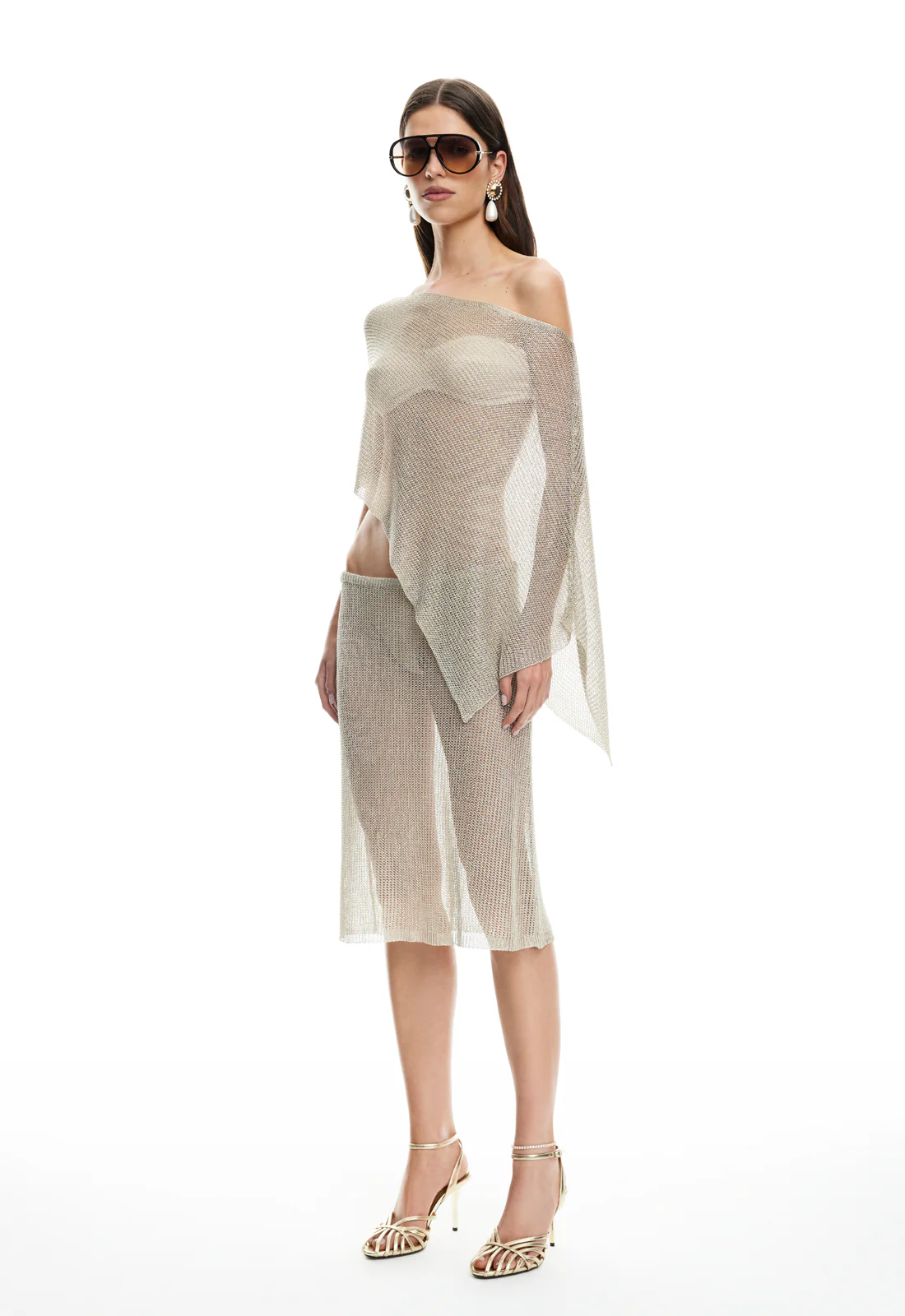 LUMINOUS PONCHO - TOPAZ - Image 5