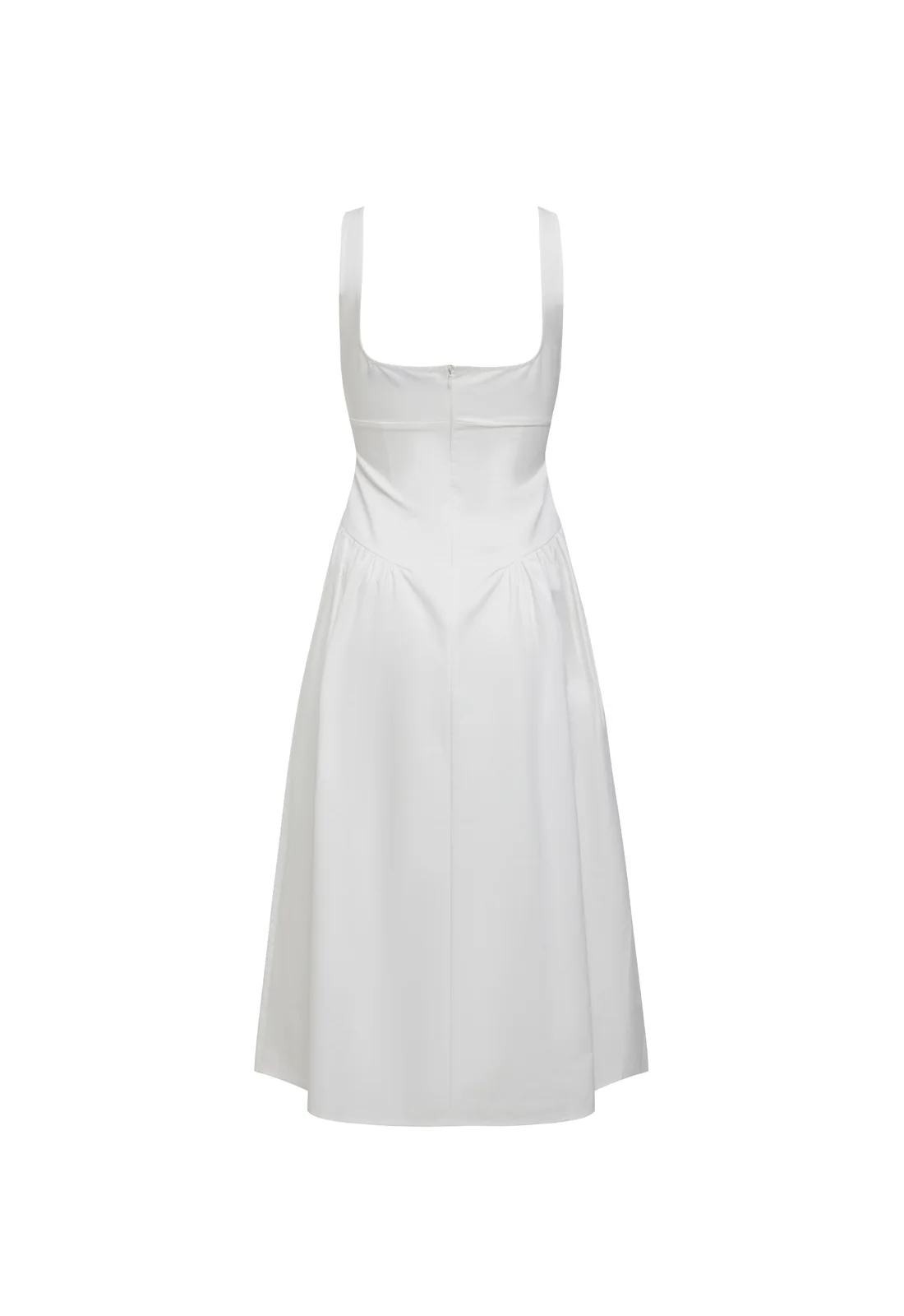 LUNA ROSA MAXI DRESS - PORCELAIN - Image 8