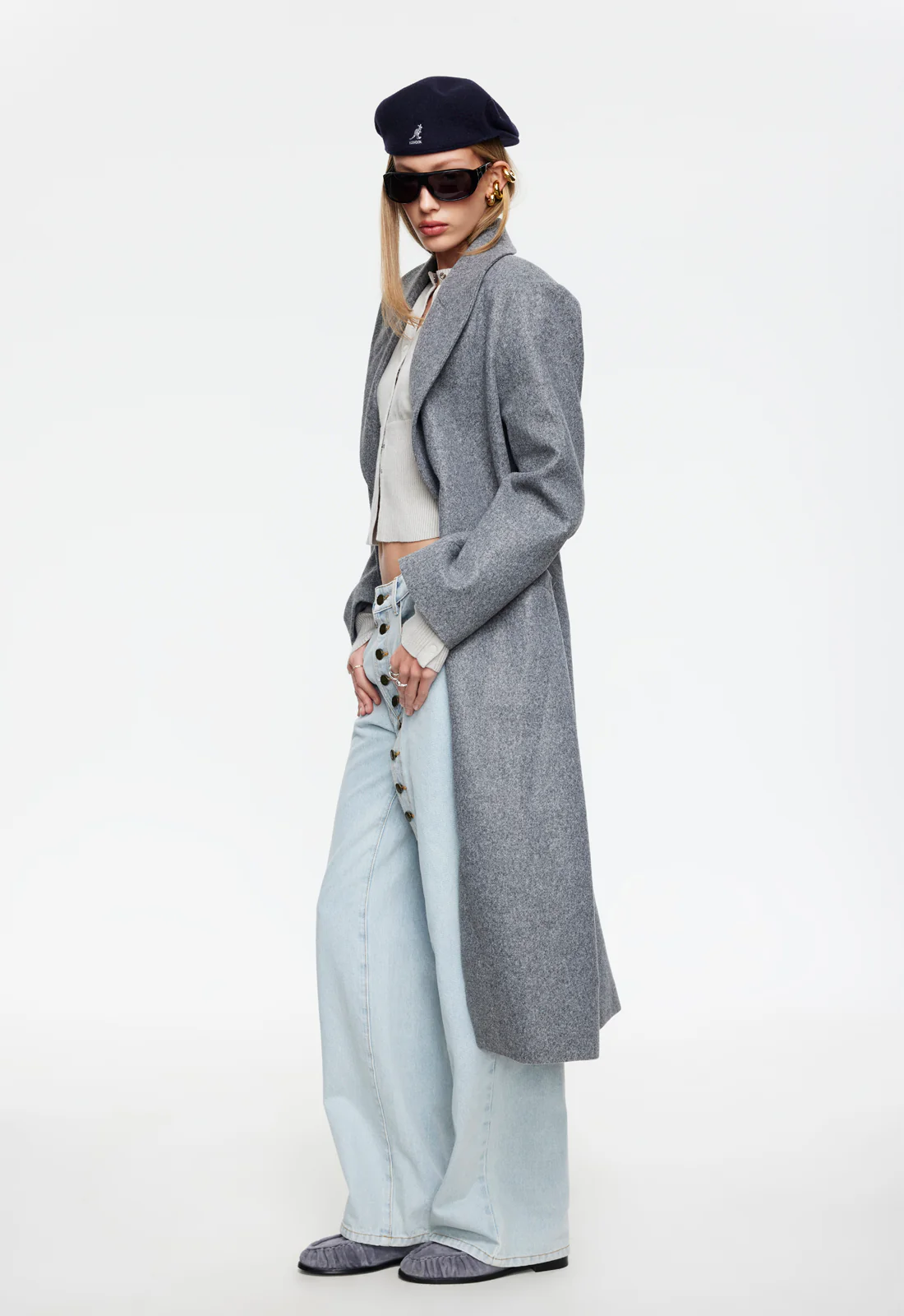 OLSEN COAT - SLATE - Image 3