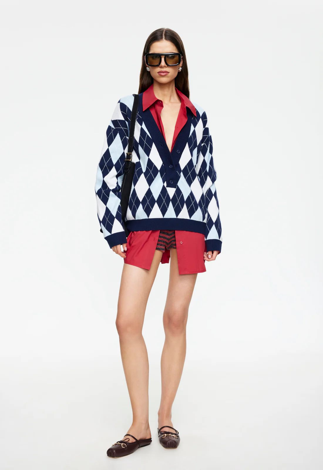 PRADO KNIT - BLUE ARGYLE - Image 2