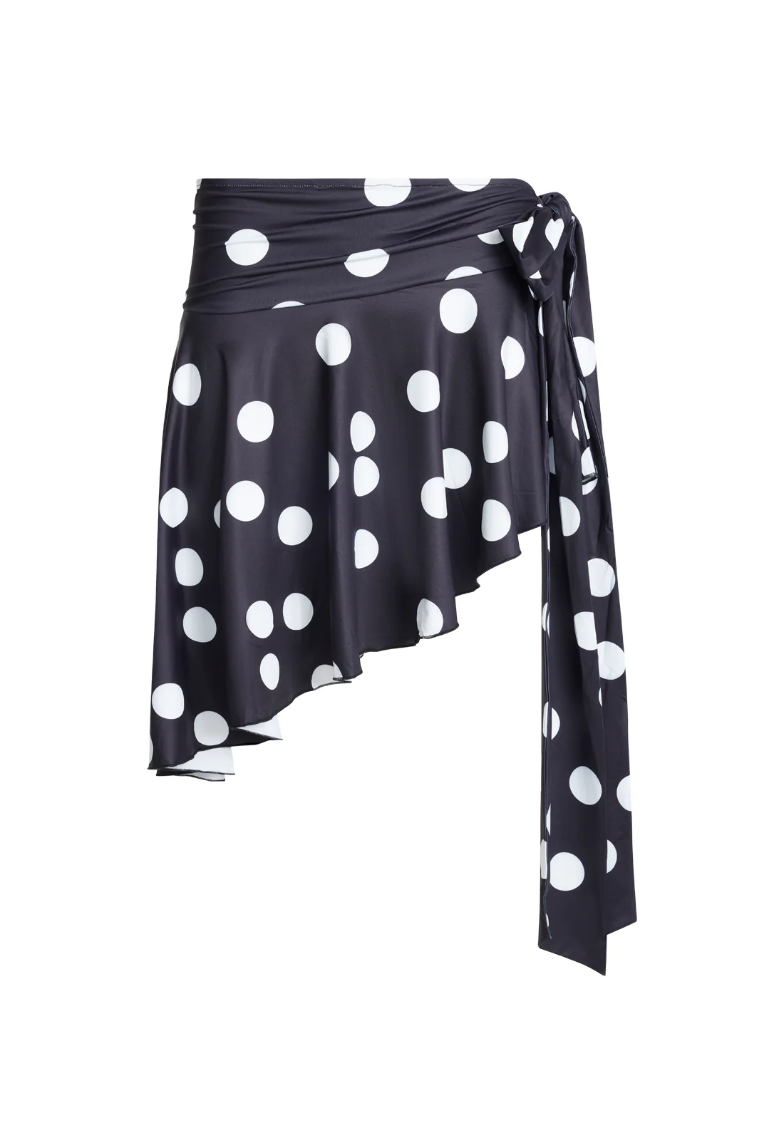 SAFARI MIDI SKIRT - NOIR POLKA - Image 6