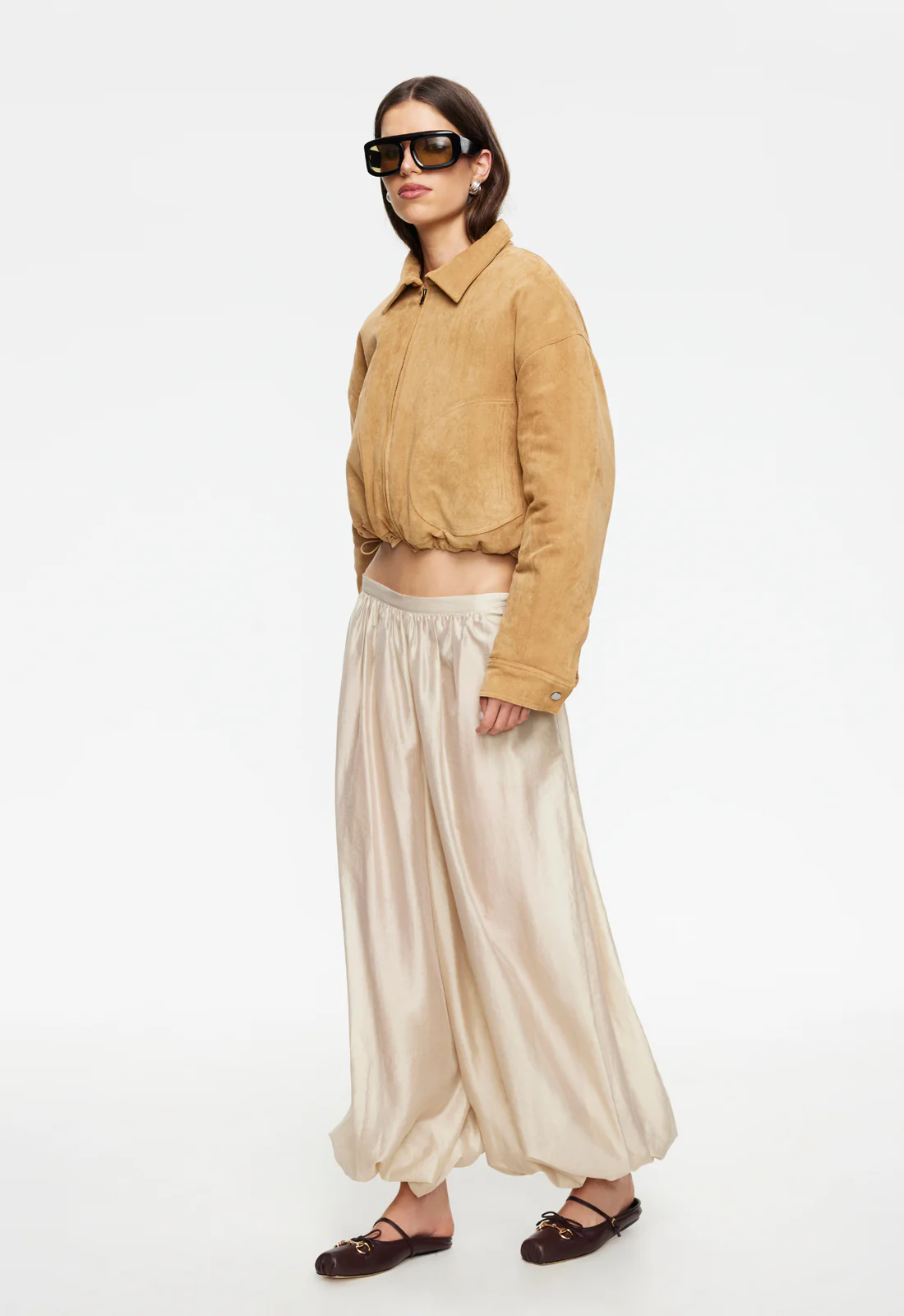 SERRANO BOMBER - CAMEL - Image 2
