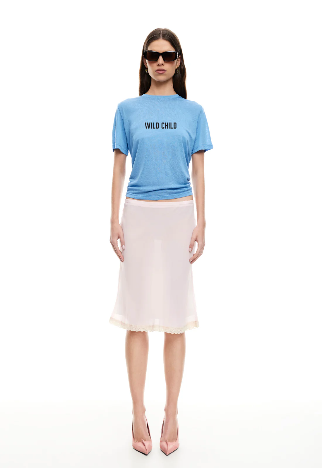 SHORELINE MIDI SKIRT - SUNSET