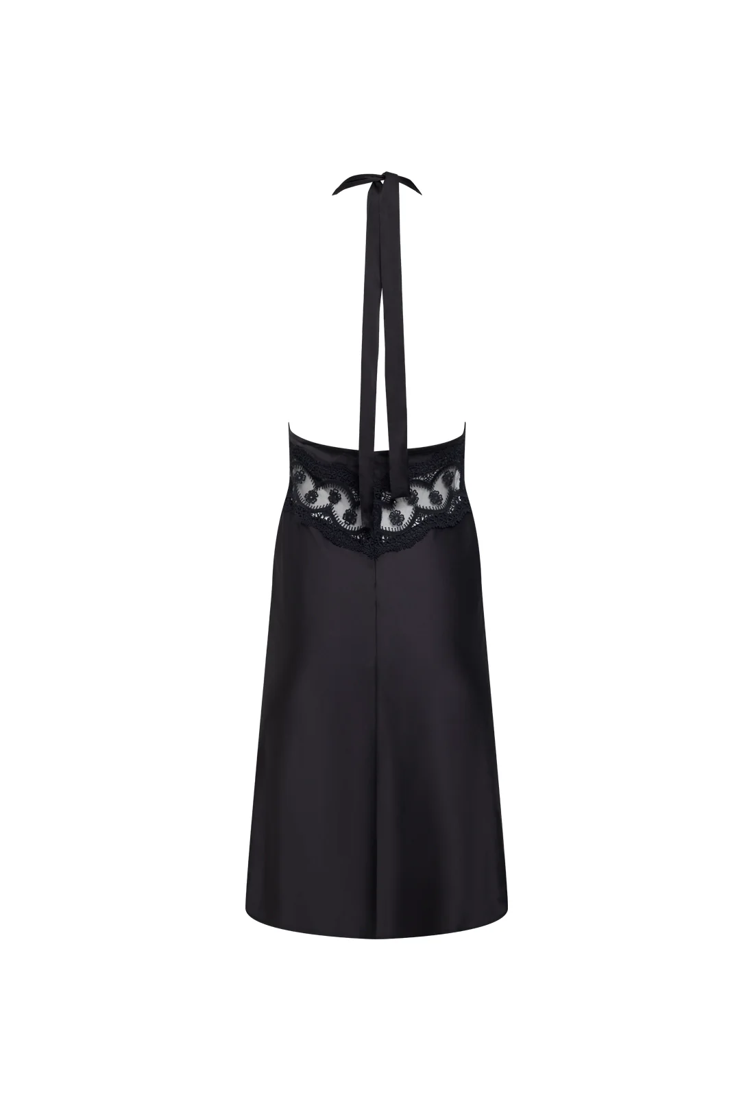 SOLANA MIDI DRESS - ONYX - Image 6