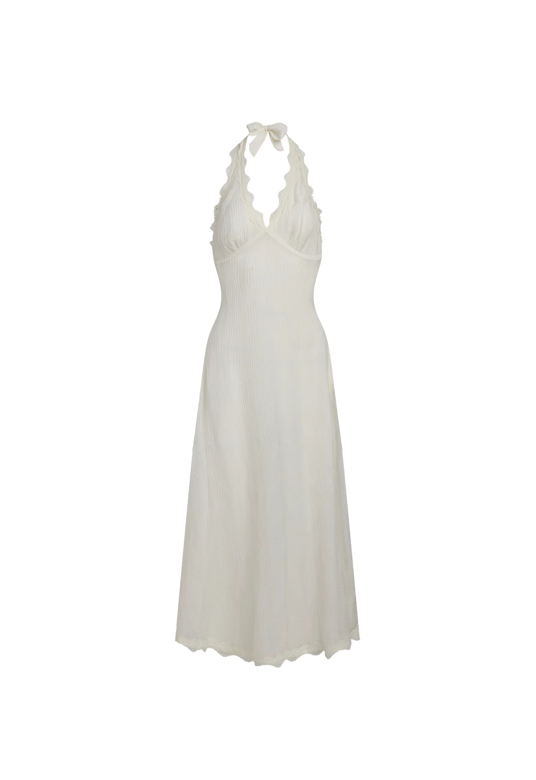 STARS ALIGN MIDI DRESS - CREAM - Image 8