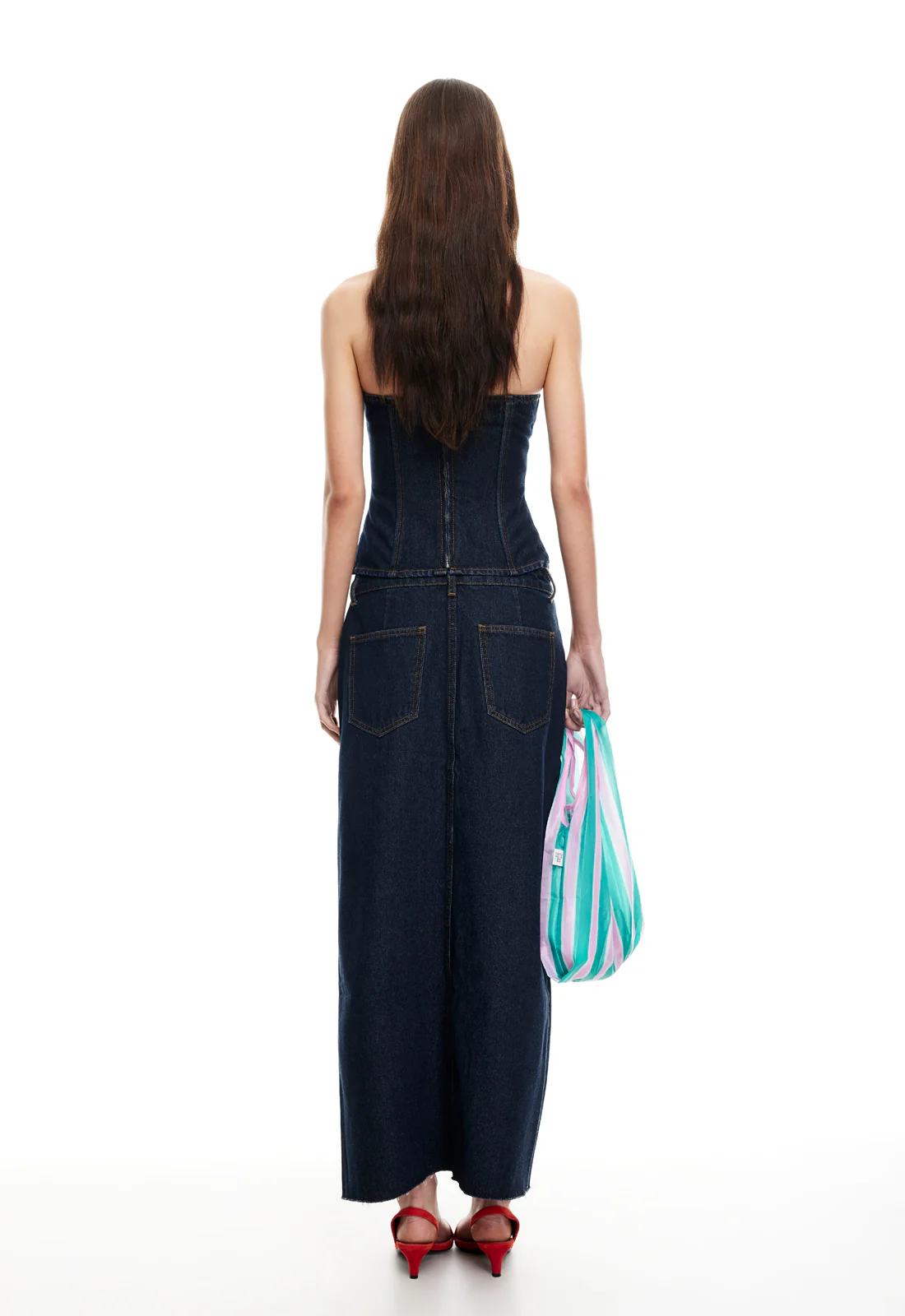 SUPER SWEET MAXI SKIRT - INDIGO - Image 5