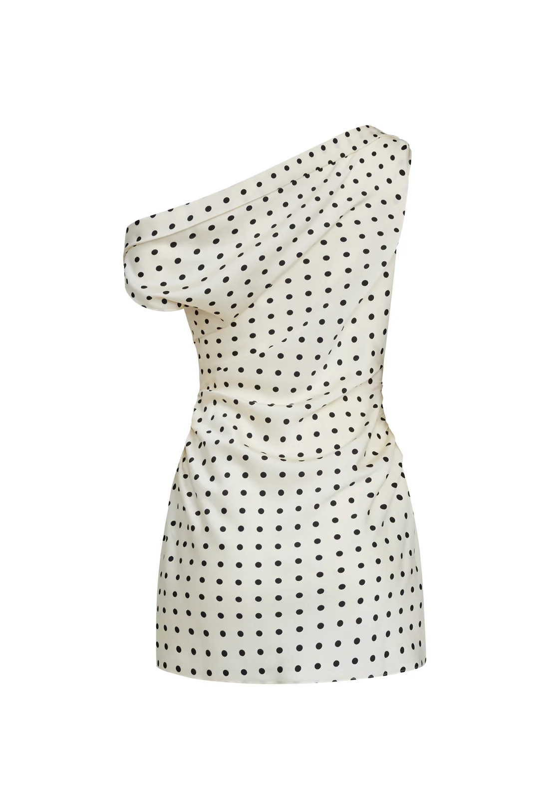 SWEETHEART MINI DRESS - CREAM POLKA - Image 8