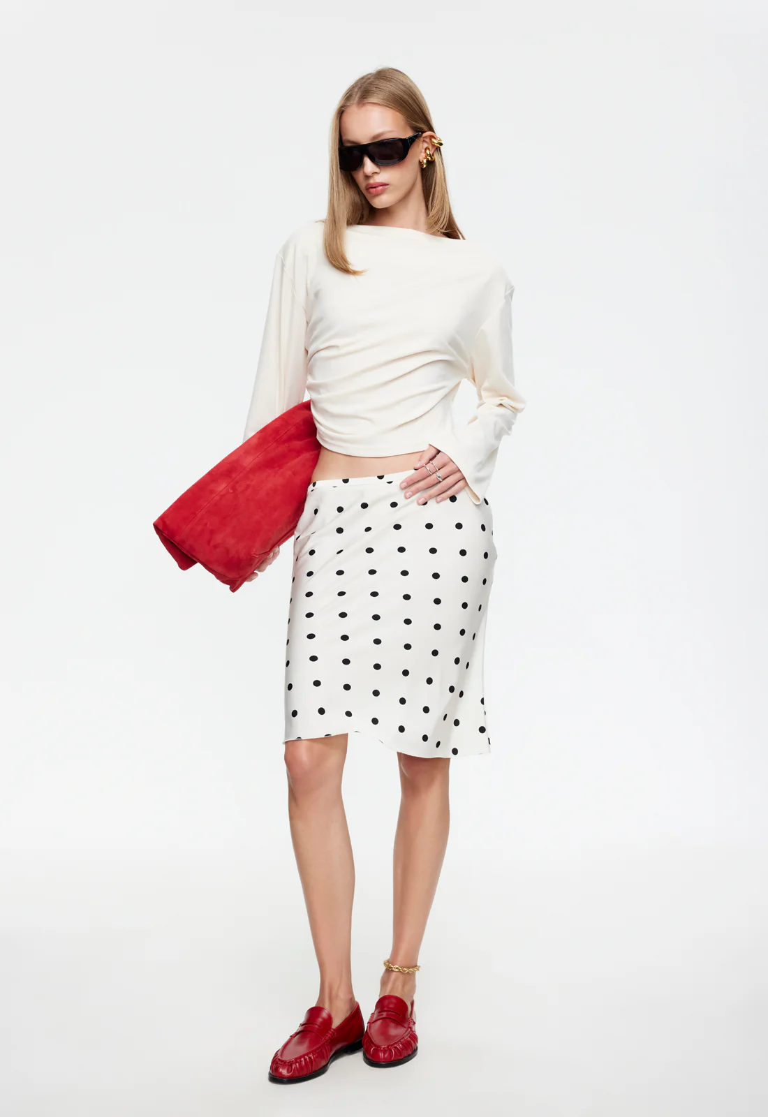 TIDAL LONG SLEEVE - IVORY - Image 2